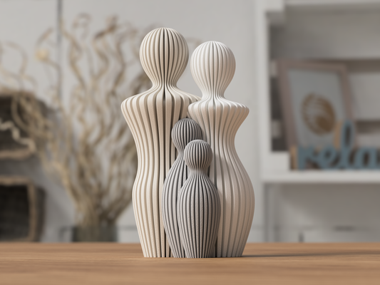 Familien Skulptur