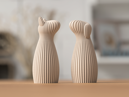 Hunde Skulptur