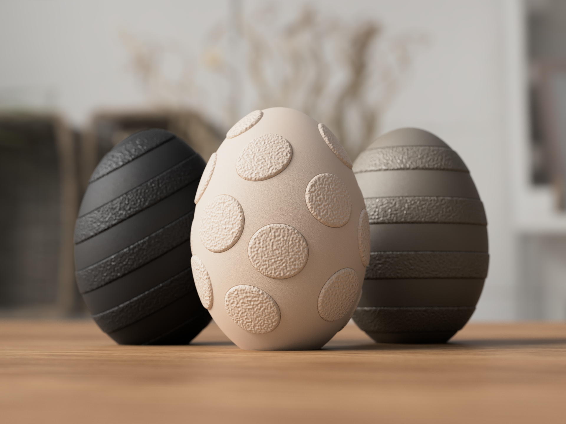 Dekorative Oster-Eier