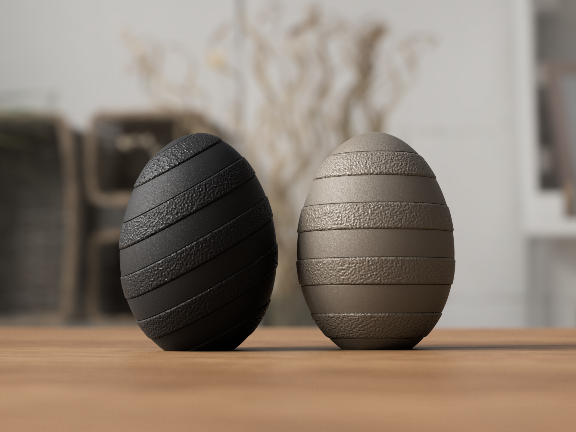 Dekorative Oster-Eier