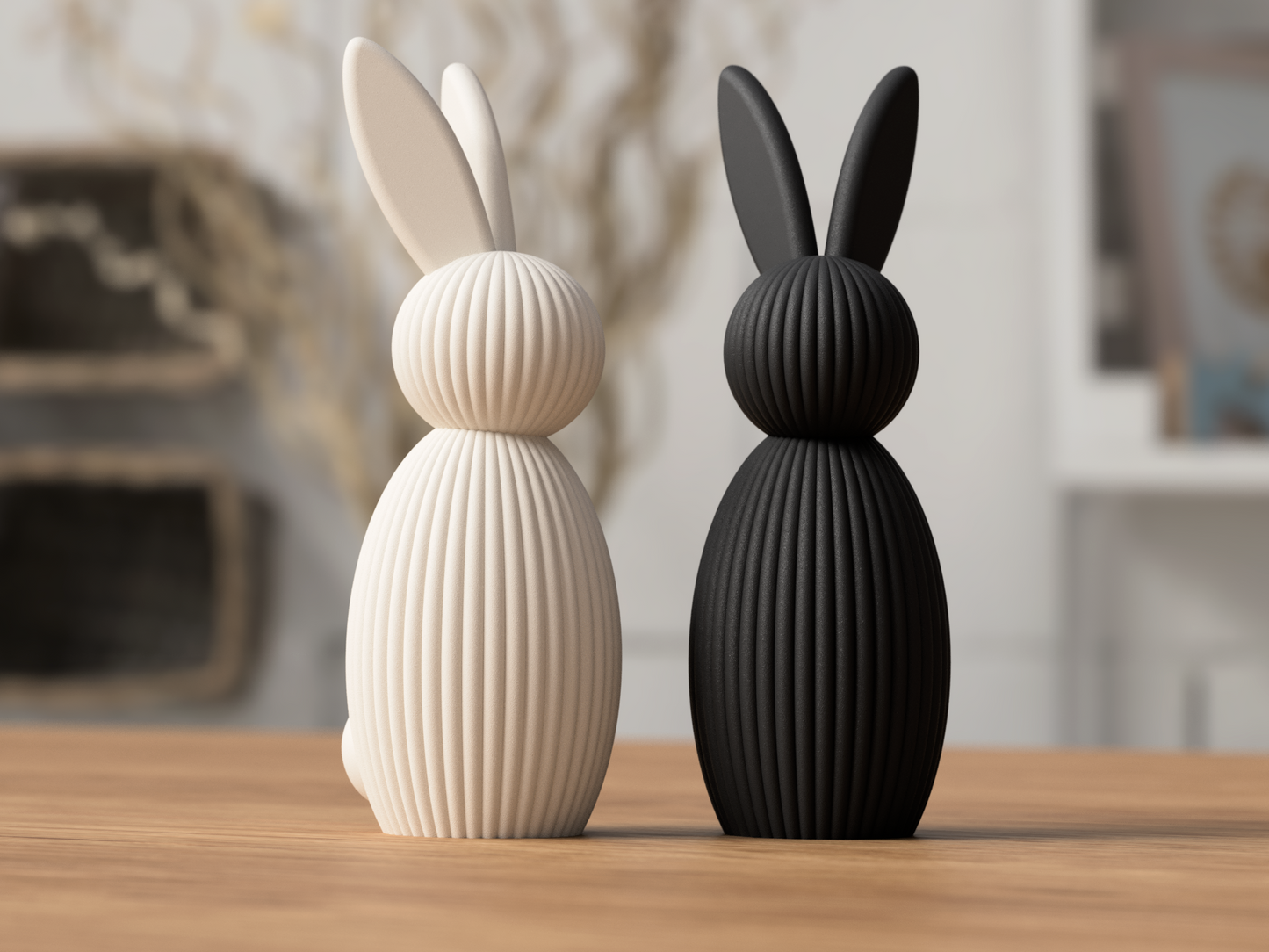 Minimalistischer Osterhase – Moderne Deko für dein Zuhause