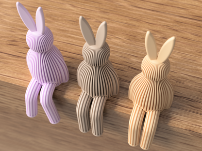 Sitzender Osterhase