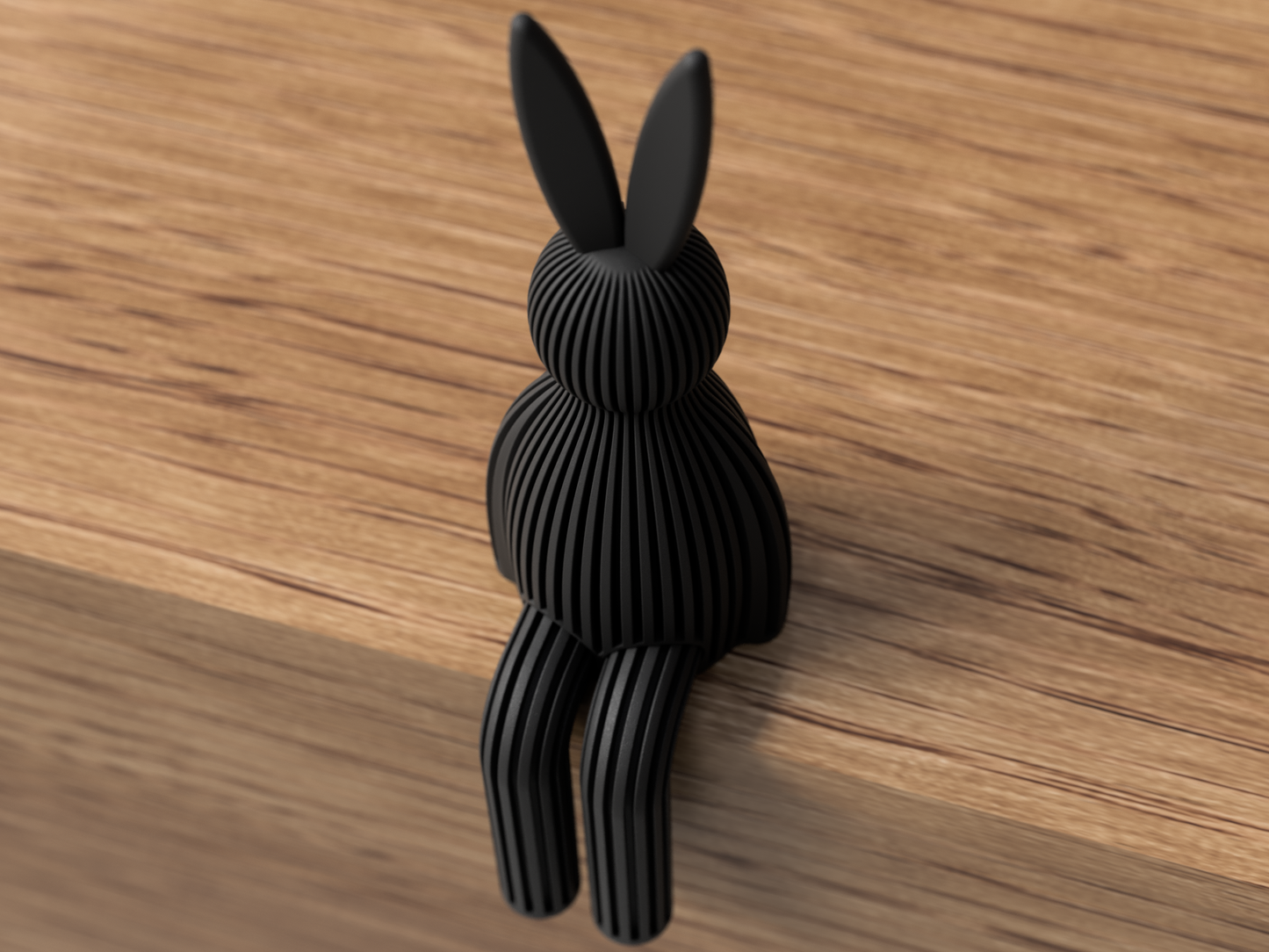 Sitzender Osterhase